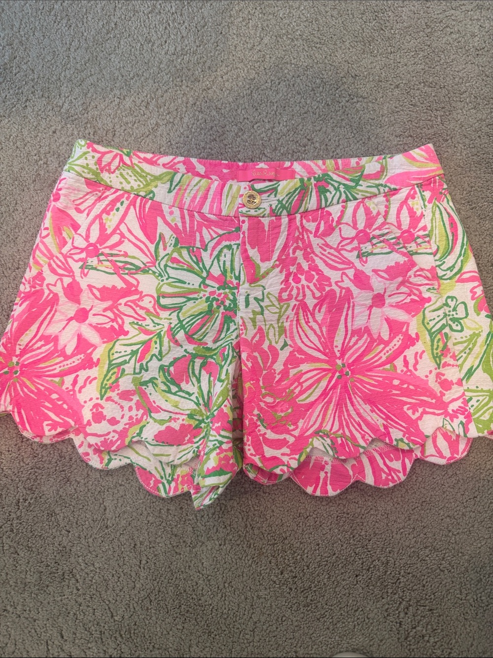 Lilly Pulitzer Koala me Maybe buttercup shorts
